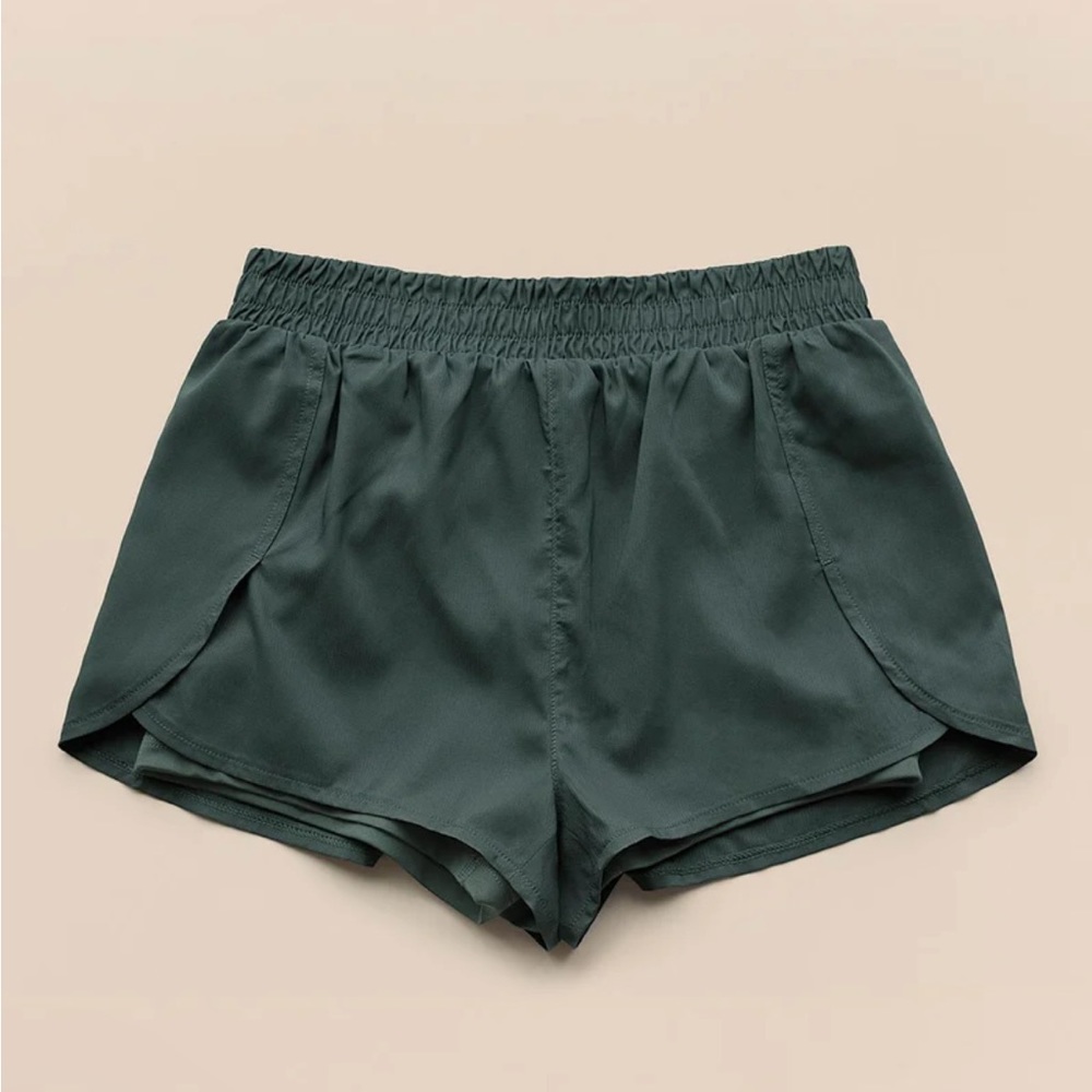 Girlfriend Collective Moss Trail Shorts XS NWT